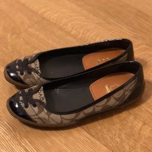COACH balerina flats